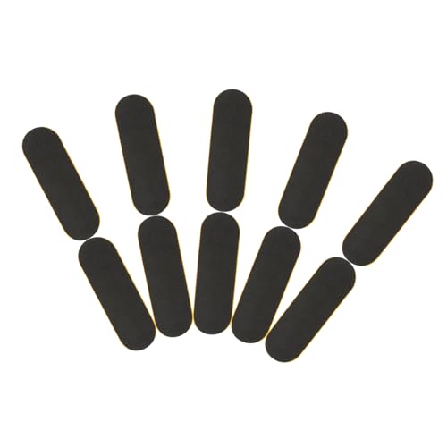 Milisten 10 Stück Finger Skateboard Grip Tape rutschfeste Pads mit Selbstklebender Rückseite für Skateboards zum Schutz der Finger für Verbesserten Halt von Milisten