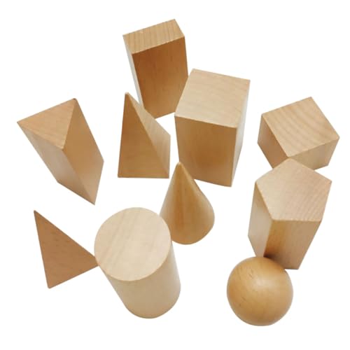 Milisten 10 Stück Geometrische Bauschulenspielzeuge kombinierte Lehrmittel Geometrie Bausteine Hölzern Gelb Milisten 10 Stück Geometrische Bauschulenspielzeuge kombinierte Lehrmittel Geometrie Bausteine Hölzern Gelb von Milisten