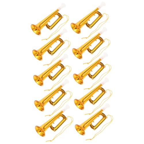 Milisten 10 Stück Jubeln Musikalisches Für Kleinkinder Trompeten Mini -trompeteninstrument Kleine Trompete Musical Trompete Musikalisch Golden Abs Milisten 10 Stück Jubeln Musikalisches Für Kleinkinder Trompeten Mini -trompeteninstrument Kleine Trompete Musical Trompete Musikalisch Golden Abs von Milisten