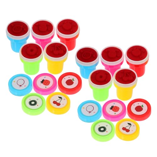 Milisten 10 Stück Kinderstempel Belohnung des Klassenzimmers Obstkinder-briefmarken Belohnungs-Requisiten Für Im Klassenzimmer -Obst-belohnungsstempel- DIY Zubehör PVC Milisten 10 Stück Kinderstempel Belohnung des Klassenzimmers Obstkinder-briefmarken Belohnungs-Requisiten Für Im Klassenzimmer -Obst-belohnungsstempel- DIY Zubehör PVC von Milisten