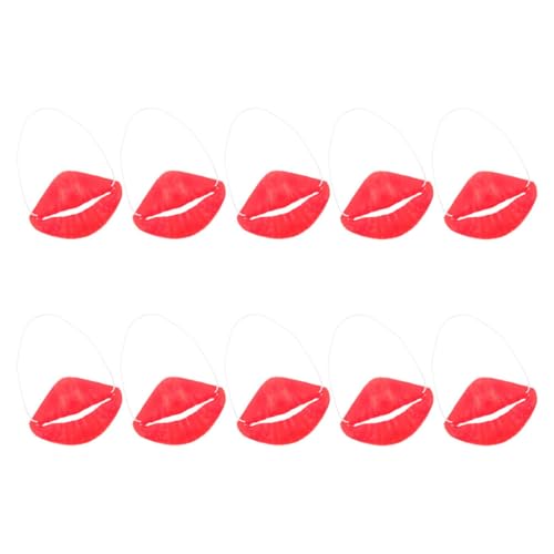 Milisten 10 Stück Kniffliges deko Halloween-Gesichtsmaske Wurstmund-Requisiten Halloween-Wurstlippen Halloween-Maskerade-Requisiten Wurst Mund Emulsion rot Milisten 10 Stück Kniffliges deko Halloween-Gesichtsmaske Wurstmund-Requisiten Halloween-Wurstlippen Halloween-Maskerade-Requisiten Wurst Mund Emulsion rot von Milisten
