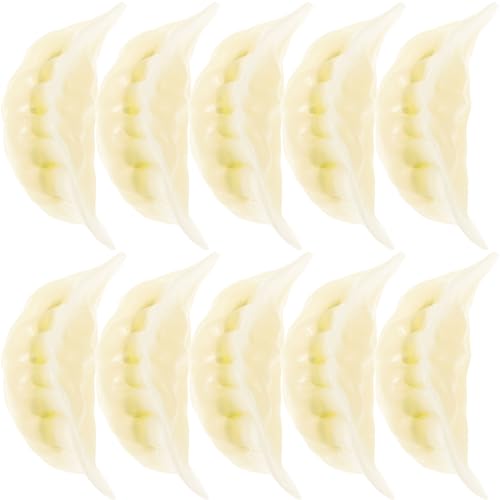 Milisten 10stücke Teiliges Künstliche Dumpling Modelle Realistische Simulation Für Küchen-Dekoration Fotografie Spielzeug Und Restaurant-Requisiten von Milisten