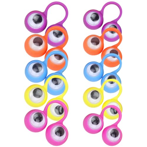 Milisten 10 Stück Kreative Fingerpuppe Fingerspielzeug entzückendes Spielspielzeug Kinderspielzeug Bildungsspielzeug für Lernen Partygeschenke Plastik Zufällige Farbe Milisten 10 Stück Kreative Fingerpuppe Fingerspielzeug entzückendes Spielspielzeug Kinderspielzeug Bildungsspielzeug für Lernen Partygeschenke Plastik Zufällige Farbe von Milisten