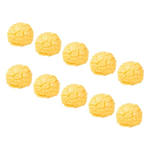 Milisten 10 Stück Künstliches Popcorn Miniatur Popcornmais Mini-Popcorn-anhänger Popcorn-handwerksdekoration Popcorn-Modell Handwerk Schmuck Mini-Popcorn-zubehör PVC Golden Milisten 10 Stück Künstliches Popcorn Miniatur Popcornmais Mini-Popcorn-anhänger Popcorn-handwerksdekoration Popcorn-Modell Handwerk Schmuck Mini-Popcorn-zubehör PVC Golden von Milisten