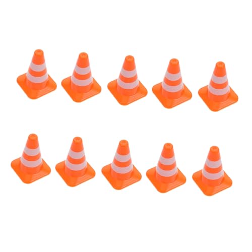 Milisten 10 Stück Lernspielzeug Für Verkehrszeichen Zapfen Sicherheitskegel Kleine Straßenkegelspielzeug Für Mini-straßensperren Simulations-straßensperren Orange Plastik Milisten 10 Stück Lernspielzeug Für Verkehrszeichen Zapfen Sicherheitskegel Kleine Straßenkegelspielzeug Für Mini-straßensperren Simulations-straßensperren Orange Plastik von Milisten