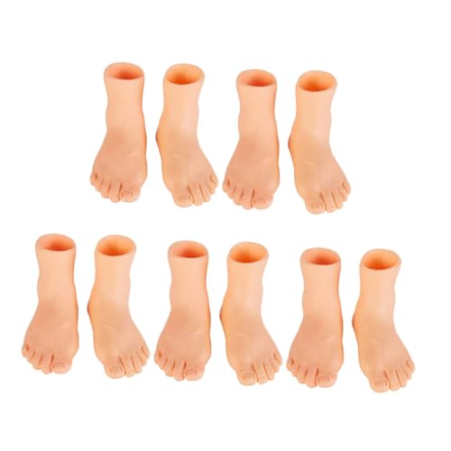 Milisten 10 Stück Lustige Katzen-mini-fingerpuppe Für Den Linken Fuß Und Den Rechten Zeh Plastikfüße Handfingerpuppen Fingerfüße Zum Kleine Fußpuppen Handpuppe Beige Vinyl Milisten 10 Stück Lustige Katzen-mini-fingerpuppe Für Den Linken Fuß Und Den Rechten Zeh Plastikfüße Handfingerpuppen Fingerfüße Zum Kleine Fußpuppen Handpuppe Beige Vinyl von Milisten
