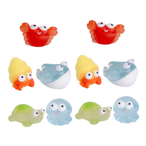 Milisten 10 Stück Meerestierstatue Meerestierfigur Miniatur Meerestier Aquarienverzierung Mini Meerestier Meerestiere Mini-Meerestier Marine Animal Figur Fischtankdekor Harz Milisten 10 Stück Meerestierstatue Meerestierfigur Miniatur Meerestier Aquarienverzierung Mini Meerestier Meerestiere Mini-Meerestier Marine Animal Figur Fischtankdekor Harz von Milisten