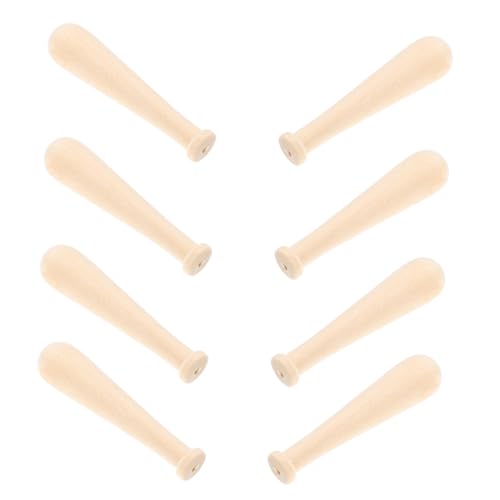 Milisten 10 Stück Mini-Baseballschläger Fledermäuse klein Graffiti-Modelle aus Holz Holzhandwerk Baseballschläger malen Bastelmodelle für Baseballschläger Lotusbaum Milisten 10 Stück Mini-Baseballschläger Fledermäuse klein Graffiti-Modelle aus Holz Holzhandwerk Baseballschläger malen Bastelmodelle für Baseballschläger Lotusbaum von Milisten