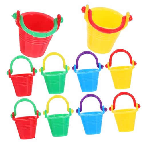 Milisten 10 Stück Mini Eimer Kleiner Miniatur Eimer Winzige Eimer Eimer Modell Dekorativer Eimer Outdoor Strand Puppenhaus Miniaturen Puppen Wassereimer Größe Rosa Puppenhaus Milisten 10 Stück Mini Eimer Kleiner Miniatur Eimer Winzige Eimer Eimer Modell Dekorativer Eimer Outdoor Strand Puppenhaus Miniaturen Puppen Wassereimer Größe Rosa Puppenhaus von Milisten
