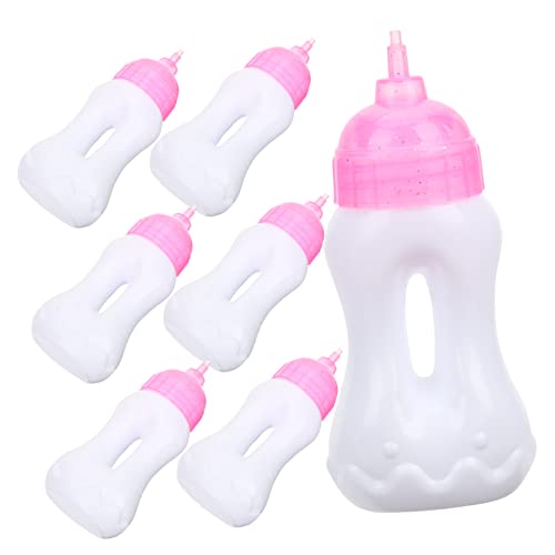 Milisten 10 Stück Mini -Flaschenspielzeug Fütterungszubehör für Babypuppen Babypuppen-Saftflasche gefälschte Babyflaschen Puppenfläschchen Spielzeugflasche Babymilchflasche Sport Milisten 10 Stück Mini -Flaschenspielzeug Fütterungszubehör für Babypuppen Babypuppen-Saftflasche gefälschte Babyflaschen Puppenfläschchen Spielzeugflasche Babymilchflasche Sport von Milisten