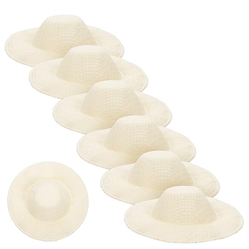 Milisten 10 Stück Mini-Hut Zubehör Kleine Strohhüte Herstellung Gewebte Miniatur-strickmütze Mini-Strohhut Puppe Mini -Strohhut Mädchen Kleine Hüte Zum Basteln Mini-strohhüte Beige Stoff Milisten 10 Stück Mini-Hut Zubehör Kleine Strohhüte Herstellung Gewebte Miniatur-strickmütze Mini-Strohhut Puppe Mini -Strohhut Mädchen Kleine Hüte Zum Basteln Mini-strohhüte Beige Stoff von Milisten