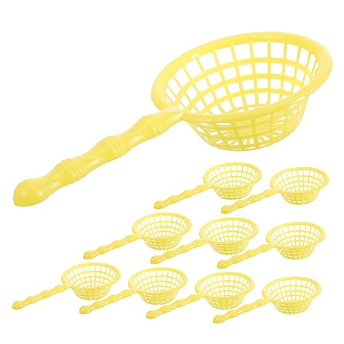 Milisten 10 Stück Mini Strandnetz für Jugendliche Vielseitige Fangnetze aus Kunststoff für Strandspiele Badewannen und Kreative Aktivitäten Zufällige Farbe Milisten 10 Stück Mini Strandnetz für Jugendliche Vielseitige Fangnetze aus Kunststoff für Strandspiele Badewannen und Kreative Aktivitäten Zufällige Farbe von Milisten