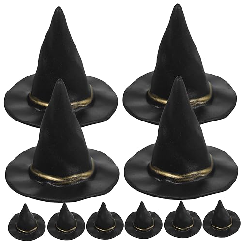 Milisten 10 Stück Miniatur Hexenhüte für Puppenhäuser Teiliges Halloween Dekoration Lustige Bastel Hüte für Partys Hochwertige DIY Hut Requisiten Chic und Praktisch Milisten 10 Stück Miniatur Hexenhüte für Puppenhäuser Teiliges Halloween Dekoration Lustige Bastel Hüte für Partys Hochwertige DIY Hut Requisiten Chic und Praktisch von Milisten