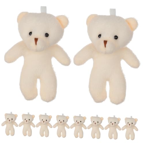 Milisten 10 Stück Pendellanzpuppe Plüschpuppe Plüschbär verbunden Kleiner Bär süße Kuscheltiere Partygeschenke tragen Bärenspielzeugfigur süßer Bär Spielzeugbären PP Baumwolle Beige Milisten 10 Stück Pendellanzpuppe Plüschpuppe Plüschbär verbunden Kleiner Bär süße Kuscheltiere Partygeschenke tragen Bärenspielzeugfigur süßer Bär Spielzeugbären PP Baumwolle Beige von Milisten