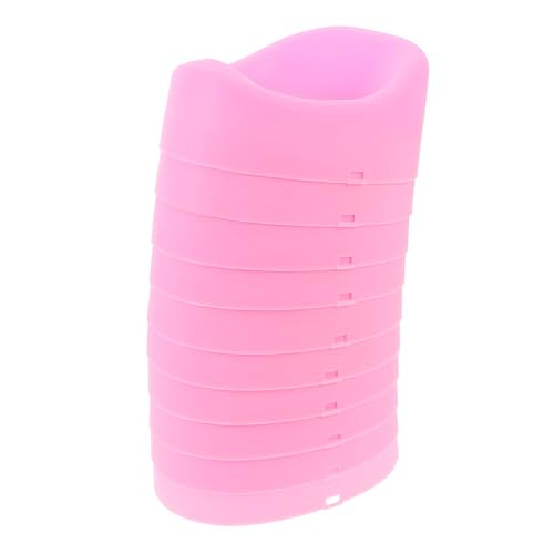 Milisten 10 Stück Puppen-toilettenspielzeug Puppenhaus Puppenaugen Spielzeuge Doll House Decors Kleine Hausmöbel Zubehör Für Miniaturpuppen Mini-Toilette Plastik Rosa von Milisten