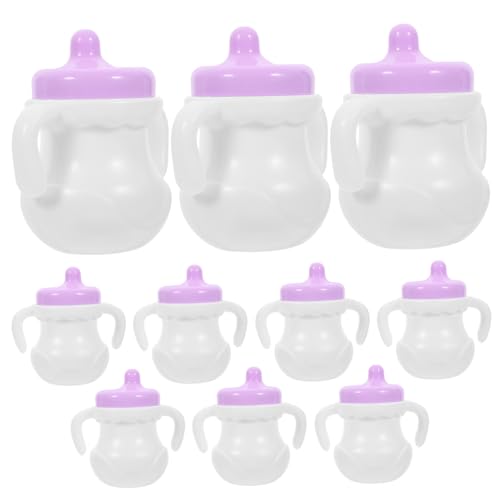 Milisten 10 Stück Puppenflaschenspielzeugzubehör Miniatur-Puppenflaschen Puppenhaus kleine Futterflaschen Puppenzubehör Babyflasche für Puppen Zubehör für Babypuppen Plastik Milisten 10 Stück Puppenflaschenspielzeugzubehör Miniatur-Puppenflaschen Puppenhaus kleine Futterflaschen Puppenzubehör Babyflasche für Puppen Zubehör für Babypuppen Plastik von Milisten