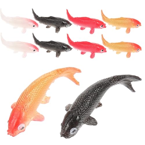 Milisten 10stücke Miniature Fisch Teiliges Aquarium Zubehör Für Dekoration Und Goldfisch Figuren Für Kreative Miniatur Landschaften von Milisten