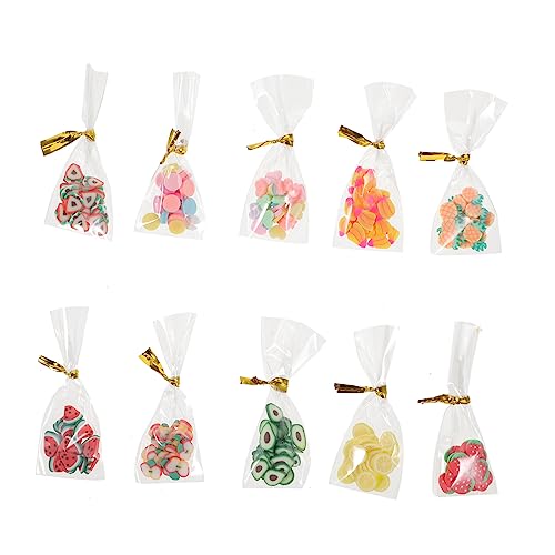 Milisten 10 Stück Puppenhaus -Snackset Obstdekor für Puppenhaus Obstdekor für Minihaus Essensstütze für Minihaus Verpackte Lebensmittel-Requisite Plastik Milisten 10 Stück Puppenhaus -Snackset Obstdekor für Puppenhaus Obstdekor für Minihaus Essensstütze für Minihaus Verpackte Lebensmittel-Requisite Plastik von Milisten