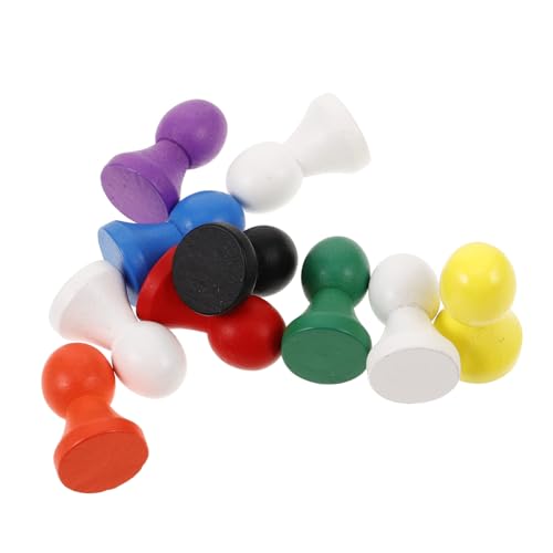 Milisten 10 Stück Schachfiguren Aus Holz Schach Für Brettspiele Tabletop Spielkomponenten Spielzubehör Mini Turnierbrettspiele Spielfiguren Brettspielzubehör Lotusbaum von Milisten