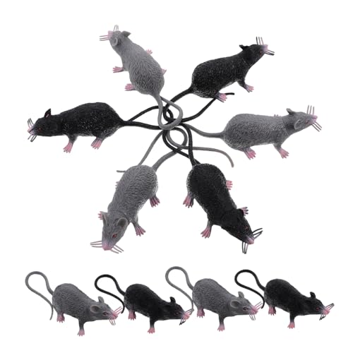 Milisten 10 Stück Simulationsmaus Modell Ratte Gruselig Haarig Lebensecht Für Den Innenbereich Kleine Party Realistisch Mini Für Gruselige Dekoration Gruselige Halloween Milisten 10 Stück Simulationsmaus Modell Ratte Gruselig Haarig Lebensecht Für Den Innenbereich Kleine Party Realistisch Mini Für Gruselige Dekoration Gruselige Halloween von Milisten