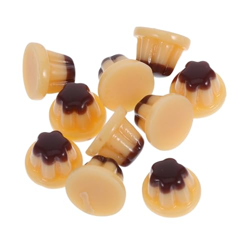 Milisten 10 Stück Simulationspudding Puppenhaus-Backspielzeug Essen im Mini-Puppenhaus Miniaturessen für Puppenhaus Puppenhaus-Essenszubehör Mini-Food-Kochen Plastik Milisten 10 Stück Simulationspudding Puppenhaus-Backspielzeug Essen im Mini-Puppenhaus Miniaturessen für Puppenhaus Puppenhaus-Essenszubehör Mini-Food-Kochen Plastik von Milisten