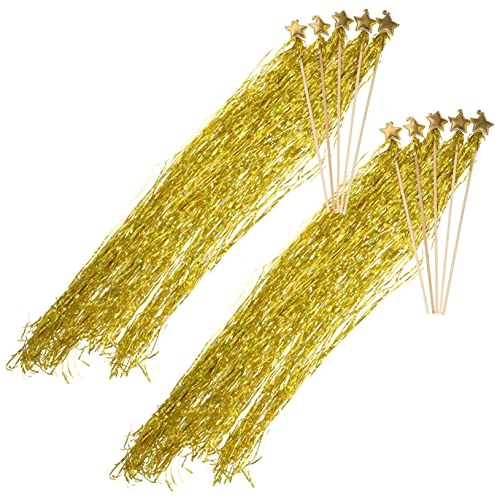 Milisten 10 Stück Stern Zauberstäbe aus Hochwertigem Material Farbenfrohe Feenstäbe für Mädchen Leicht zu Halten als Party Deko und Festaccessoire zu Weihnachten Geburtstag und Silvester Milisten 10 Stück Stern Zauberstäbe aus Hochwertigem Material Farbenfrohe Feenstäbe für Mädchen Leicht zu Halten als Party Deko und Festaccessoire zu Weihnachten Geburtstag und Silvester von Milisten