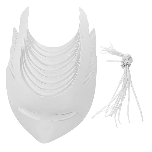 Milisten 10 Stück Teiliges DIY Blanko Papiermasken Umweltfreundliche Bastelmasken für Kindergeburtstag und Party Weiße Tiermasken zum Bemalen als Partyfavors und Kreative Maskerade Zubehör Milisten 10 Stück Teiliges DIY Blanko Papiermasken Umweltfreundliche Bastelmasken für Kindergeburtstag und Party Weiße Tiermasken zum Bemalen als Partyfavors und Kreative Maskerade Zubehör von Milisten