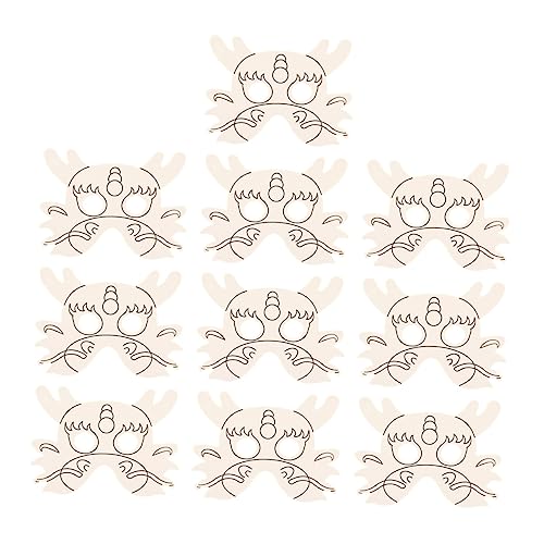 Milisten 10 Stück Teiliges DIY Papiermasken Set Drache zum Ausmalen und Bemalen Stabile Weiße Blanko Graffiti Masken für Kreatives Bastelmaterial Fantasie und Malfertigkeiten Milisten 10 Stück Teiliges DIY Papiermasken Set Drache zum Ausmalen und Bemalen Stabile Weiße Blanko Graffiti Masken für Kreatives Bastelmaterial Fantasie und Malfertigkeiten von Milisten