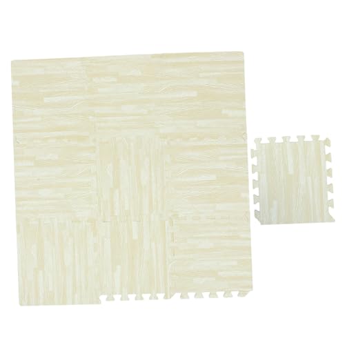 Milisten 10 Stück Teiliges Eva Krabbelschutzmatten Set mit Holzmaserung Weiche Sichere Puzzlematte rutschfest Waschbar für Wohn und Schlafzimmerboden Milisten 10 Stück Teiliges Eva Krabbelschutzmatten Set mit Holzmaserung Weiche Sichere Puzzlematte rutschfest Waschbar für Wohn und Schlafzimmerboden von Milisten