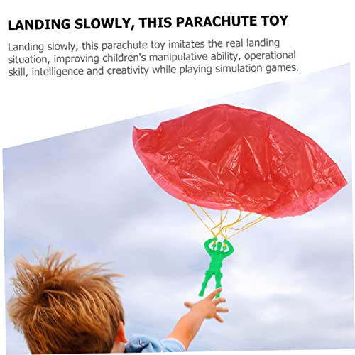 Milisten 10 Stück Teiliges Fallschirmspielzeug Handwerfbare Flugspielzeuge für Robustes Outdoor Wurfspielzeug Langlebige Fallschirme Geeignet für Mädchen und Jungen Zufällige Farbe Milisten 10 Stück Teiliges Fallschirmspielzeug Handwerfbare Flugspielzeuge für Robustes Outdoor Wurfspielzeug Langlebige Fallschirme Geeignet für Mädchen und Jungen Zufällige Farbe von Milisten