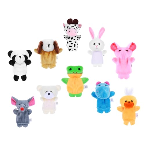 Milisten 10 Stück Teiliges Fingerpuppen Tier aus Plüsch für Handpuppen für Jungen und Mädchen für Spielaktivitäten Interaktive Unterhaltung und Geburtstag Mitgebsel Milisten 10 Stück Teiliges Fingerpuppen Tier aus Plüsch für Handpuppen für Jungen und Mädchen für Spielaktivitäten Interaktive Unterhaltung und Geburtstag Mitgebsel von Milisten