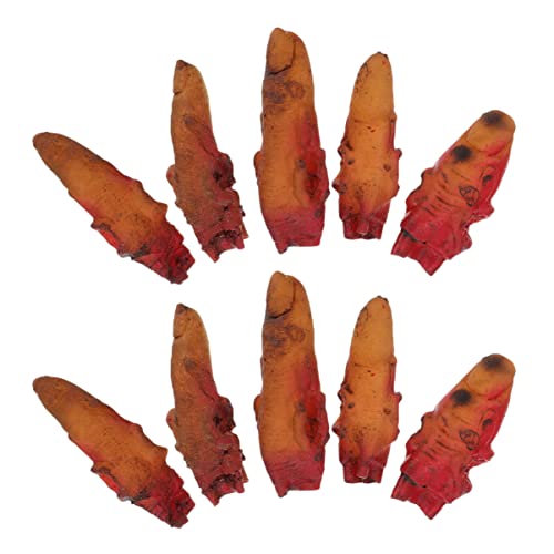 Milisten 10 Stück Teiliges Halloween Fake Finger Realistische Blutsimulationsfinger für Gruseldeko für Partys Kindergeburtstage Halloween Events Wiederverwendbar und Einfach Aufzuhängen Milisten 10 Stück Teiliges Halloween Fake Finger Realistische Blutsimulationsfinger für Gruseldeko für Partys Kindergeburtstage Halloween Events Wiederverwendbar und Einfach Aufzuhängen von Milisten