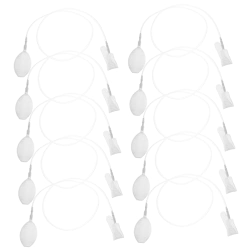 Milisten 10 Stück Teiliges Luftkissen für Bewegliche Ohrenmützen Lustige Cosplay Zubehör für Hasenohren Hüte Transparentes Material für Kreative Bastelprojekte von Milisten