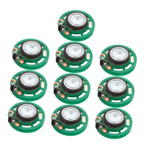 Milisten 10 Stück Teiliges Mini Außenmagnet Lautsprecher Plastikgehäuse Klarer Sound Tragbar für DIY Projekte Telefon Milisten 10 Stück Teiliges Mini Außenmagnet Lautsprecher Plastikgehäuse Klarer Sound Tragbar für DIY Projekte Telefon von Milisten