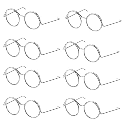 Milisten 10 Stück Teiliges Mini Puppenbrillen Metallrahmen ohne Gläser Dekoratives Puppenzubehör für DIY Kostüme und Bastelprojekte Robust und Vielseitig für Puppenhaus und Puppenkleidung Milisten 10 Stück Teiliges Mini Puppenbrillen Metallrahmen ohne Gläser Dekoratives Puppenzubehör für DIY Kostüme und Bastelprojekte Robust und Vielseitig für Puppenhaus und Puppenkleidung von Milisten