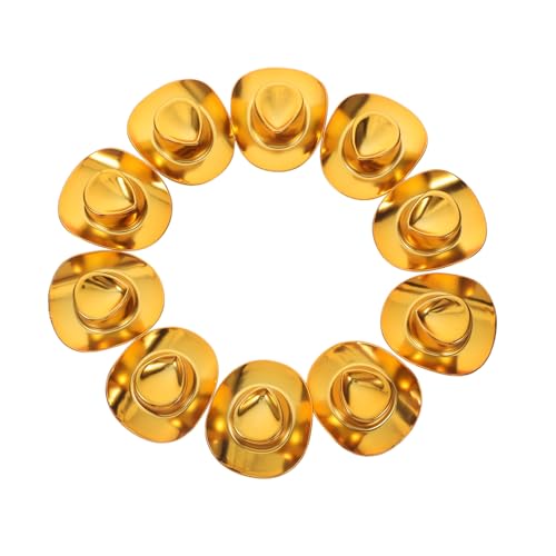 Milisten 10 Stück Teiliges Miniatur Cowboystyle Puppenhut aus Sicherem Kunststoff Glitzernde Kleine Hüte für DIY Puppenkostüme Vielseitige Dekoration für Puppenhaus Schlüsselanhänger Milisten 10 Stück Teiliges Miniatur Cowboystyle Puppenhut aus Sicherem Kunststoff Glitzernde Kleine Hüte für DIY Puppenkostüme Vielseitige Dekoration für Puppenhaus Schlüsselanhänger von Milisten