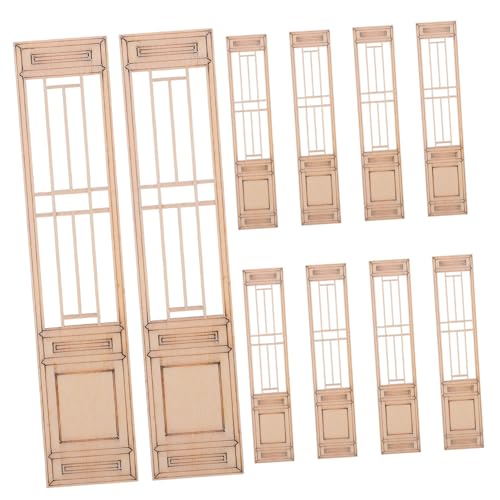 Milisten 10stücke Miniatur-holzschirm Chinesischen Stil Raumteiler Für Puppenhausprojekte Feengarten-Dekoration Handgefertigt Aus Holz Einfach Zusammenzubauen Milisten 10stücke Miniatur-holzschirm Chinesischen Stil Raumteiler Für Puppenhausprojekte Feengarten-Dekoration Handgefertigt Aus Holz Einfach Zusammenzubauen von Milisten