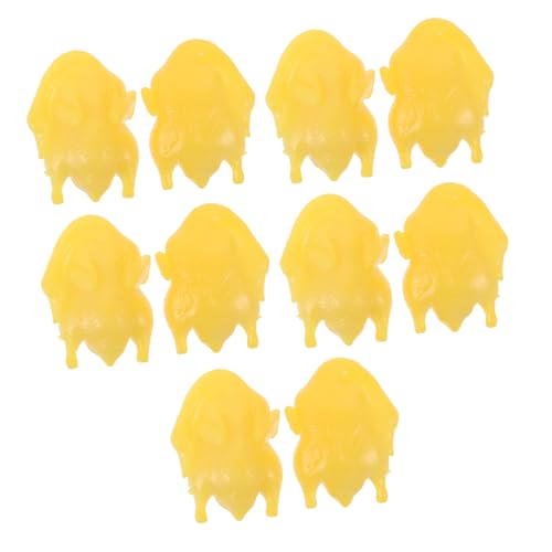 Milisten 10stücke Simulierte Ernteente Thanksgiving-fleischdekor Fake-Food Ente Erntedankfest-Dekoration Fake-kochfleisch Simulierte Fleischente Für Puppenhaus-Dekoration von Milisten