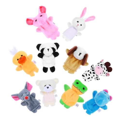 Milisten 10 Stück Teiliges Niedliche Fingerpuppen aus Weichem Plüsch Sichere Handspielzeuge für Geschichtenerzählen Junge Mädchen und Kleinkinder Interaktives Lernspielzeug für Milisten 10 Stück Teiliges Niedliche Fingerpuppen aus Weichem Plüsch Sichere Handspielzeuge für Geschichtenerzählen Junge Mädchen und Kleinkinder Interaktives Lernspielzeug für von Milisten