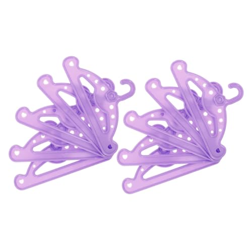 Milisten 10 Stück Teiliges Puppen Kleiderbügel für Puppen Platzsparend und Leicht zur Organisation von Puppenkleidern und Accessoires für Puppenhäuser Milisten 10 Stück Teiliges Puppen Kleiderbügel für Puppen Platzsparend und Leicht zur Organisation von Puppenkleidern und Accessoires für Puppenhäuser von Milisten
