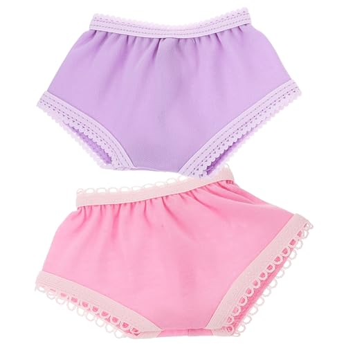 Milisten 10 Stück Puppenunterwäsche für Kleine Spielzeugpuppen Dekorative aus Weichem Material Waschbar für Rollenspiele und Puppenoutfits von Milisten