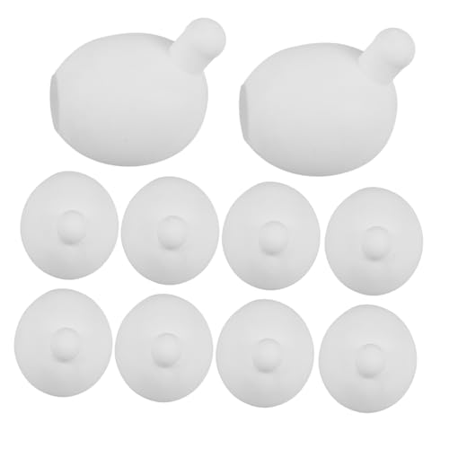 Milisten 10 Stück Teiliges Squeeze Toy Inner Ball Elastische Silikon Blasenspielzeug Zubehör für Kreative Bastelprojekte für Stressabbauende Spielzeuge und Seifenblasenmaschinen von Milisten