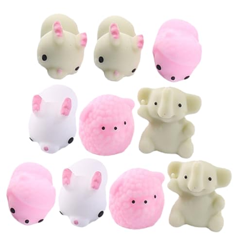 Milisten 10 Stück Teiliges Stressabbau aus Elastischem Kunststoff Niedliche Cartoon tierfiguren zum Drücken und Zappeln Geeignet für Hand Fingergymnastik Lustiges Anti Angst für Party und Milisten 10 Stück Teiliges Stressabbau aus Elastischem Kunststoff Niedliche Cartoon tierfiguren zum Drücken und Zappeln Geeignet für Hand Fingergymnastik Lustiges Anti Angst für Party und von Milisten