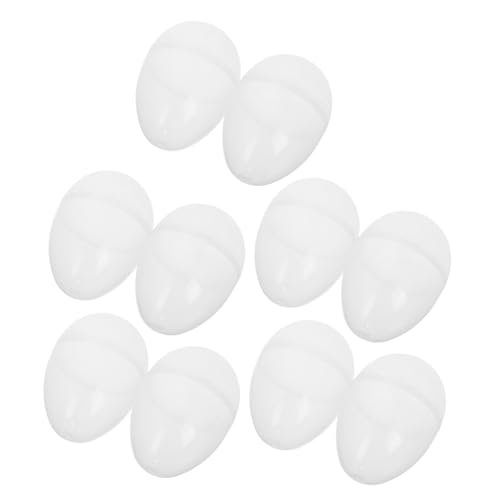 Milisten 10 Stück Transparente Kunststoff Ostereier Füllbare Dekoration für Ostern DIY Bastelset für Festtagsgestaltung und Eiersuche für Osternester und Feiertagsfeiern Milisten 10 Stück Transparente Kunststoff Ostereier Füllbare Dekoration für Ostern DIY Bastelset für Festtagsgestaltung und Eiersuche für Osternester und Feiertagsfeiern von Milisten