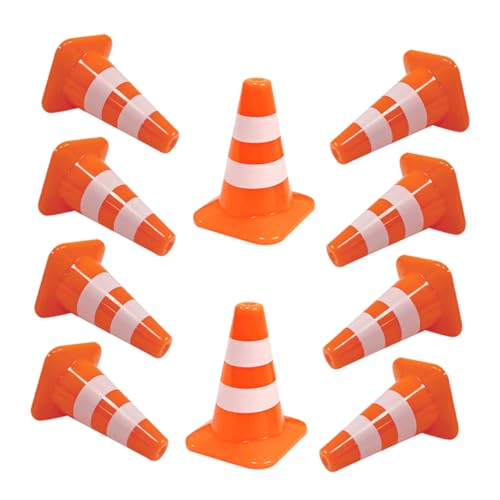 Milisten 10 Stück Verkehrshütchen Interaktive Spielzeuge für Verkehrssimulation Sicherheitsbewusstsein der Frühkindlichen Bildung Milisten 10 Stück Verkehrshütchen Interaktive Spielzeuge für Verkehrssimulation Sicherheitsbewusstsein der Frühkindlichen Bildung von Milisten