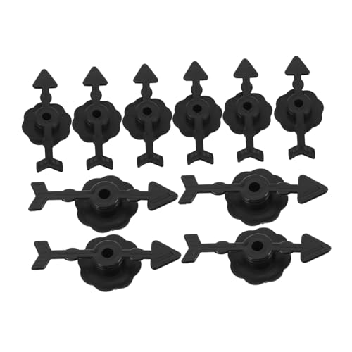 Milisten 10 Stück Zeigerpfeil schulbedarf Kindergarten drehzeiger für Vorschule Drehende Zeiger Lotterierad-Pfeile Plastikspiel Pfeilrotation Plastikzeiger Black Milisten 10 Stück Zeigerpfeil schulbedarf Kindergarten drehzeiger für Vorschule Drehende Zeiger Lotterierad-Pfeile Plastikspiel Pfeilrotation Plastikzeiger Black von Milisten