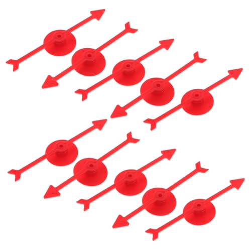 Milisten 10 Stück Zifferblattzeiger Plattenspieler Zubehör Rotierende Pfeile Brettspielpfeile Spielzeigerpfeil Rotierender Desktop Spielzubehör Roter Kunststoff Milisten 10 Stück Zifferblattzeiger Plattenspieler Zubehör Rotierende Pfeile Brettspielpfeile Spielzeigerpfeil Rotierender Desktop Spielzubehör Roter Kunststoff von Milisten