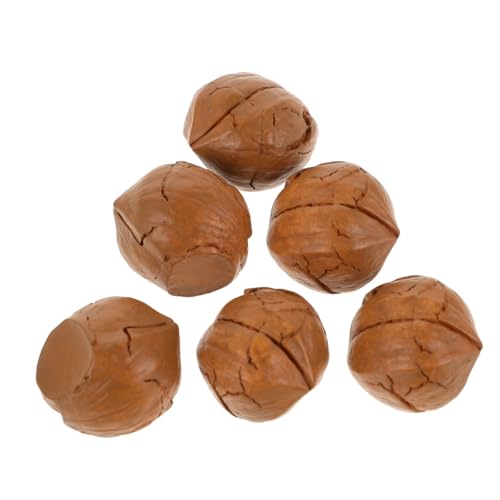 Milisten 10 Stücke Simulierte Walnuss Modell Künstliche Lebensmittel Für Display Mutter Party Dekorationen Gefälschte Nüsse Harz Kaffee Milisten 10 Stücke Simulierte Walnuss Modell Künstliche Lebensmittel Für Display Mutter Party Dekorationen Gefälschte Nüsse Harz Kaffee von Milisten