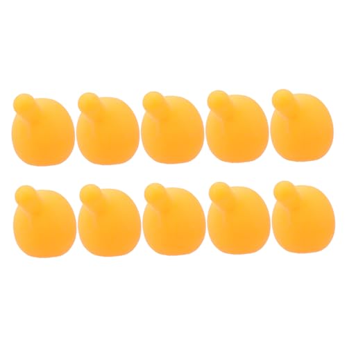Milisten 10 Stücke Squishy Ball Maker Squishy Maker Refill Weiche Gummi Stress Ball Lustige Dekomprimieren Orange von Milisten