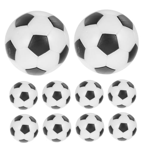 Milisten 10 Teiliges Mini Tischfußball Bälle Kinderfreundlich Kompatibel Präzise Rollend für Flüssiges Spiel für Partys Schule Familien von Milisten